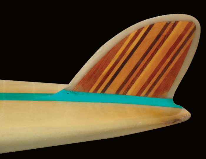 Wood striped fin (early 1960's)