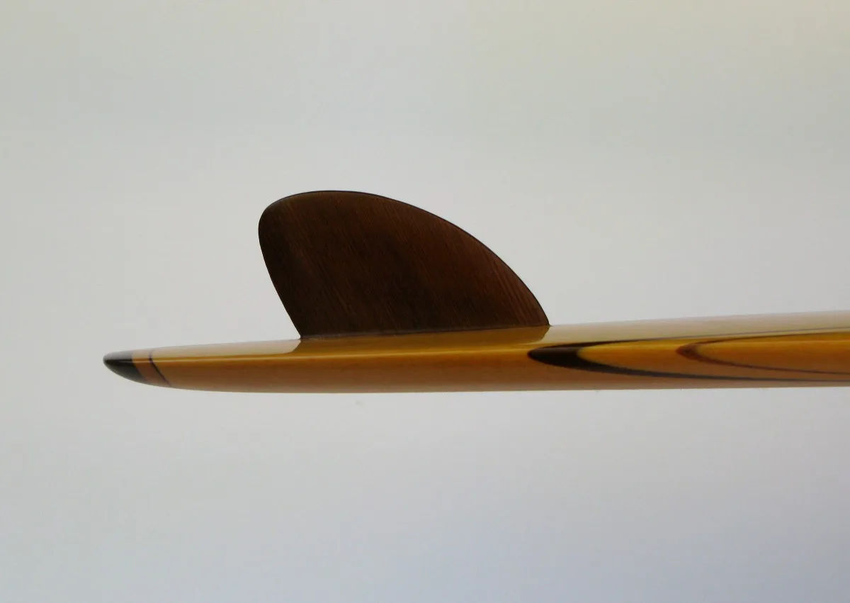 Pat Curren gun, balsa and redwood photo: Merson