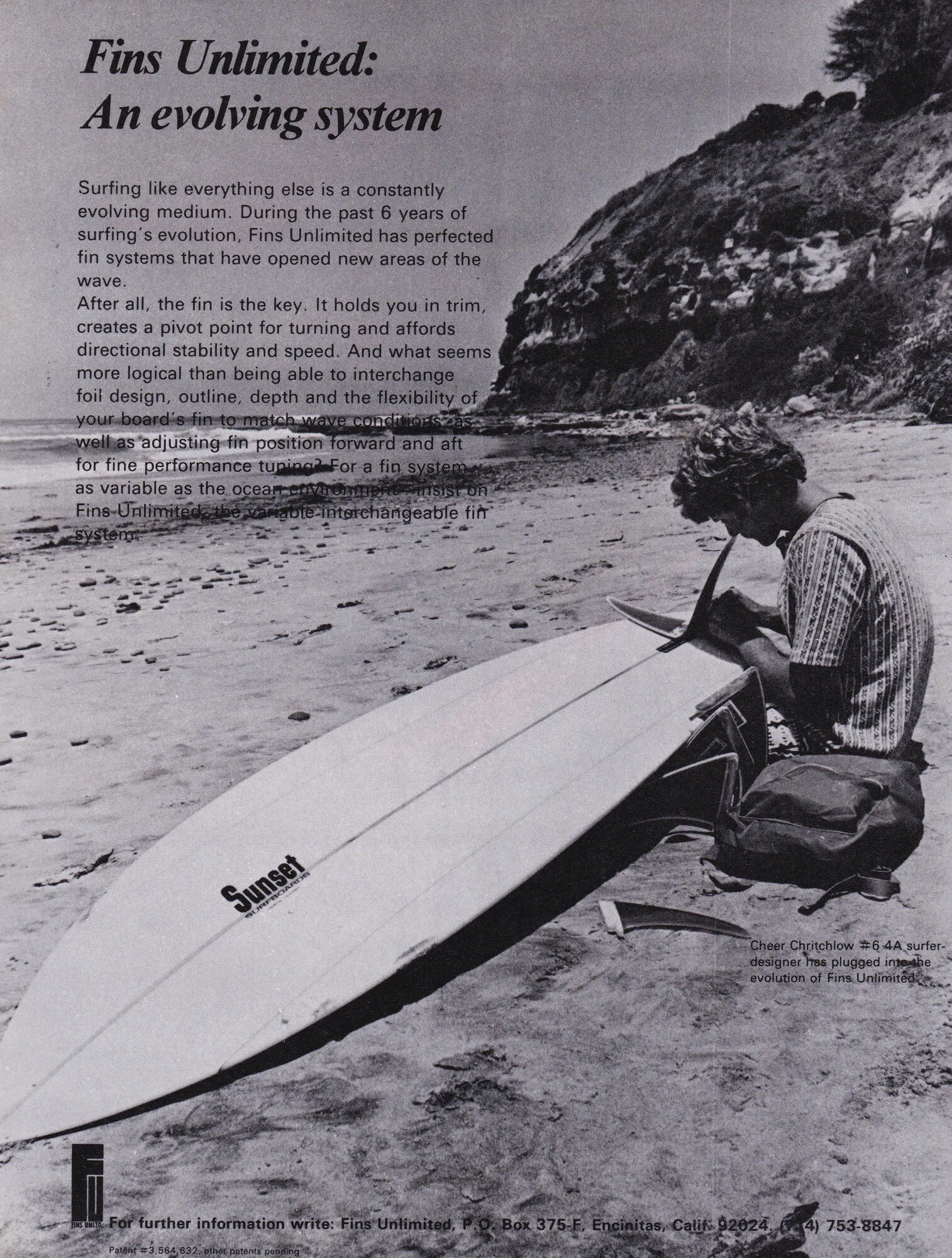 Fins Unlimited: An evolving system, 1972