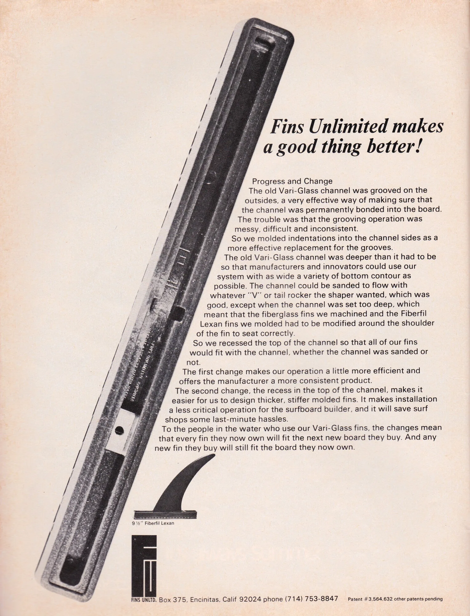 Fins Unlimited makes a good thing better, 1971