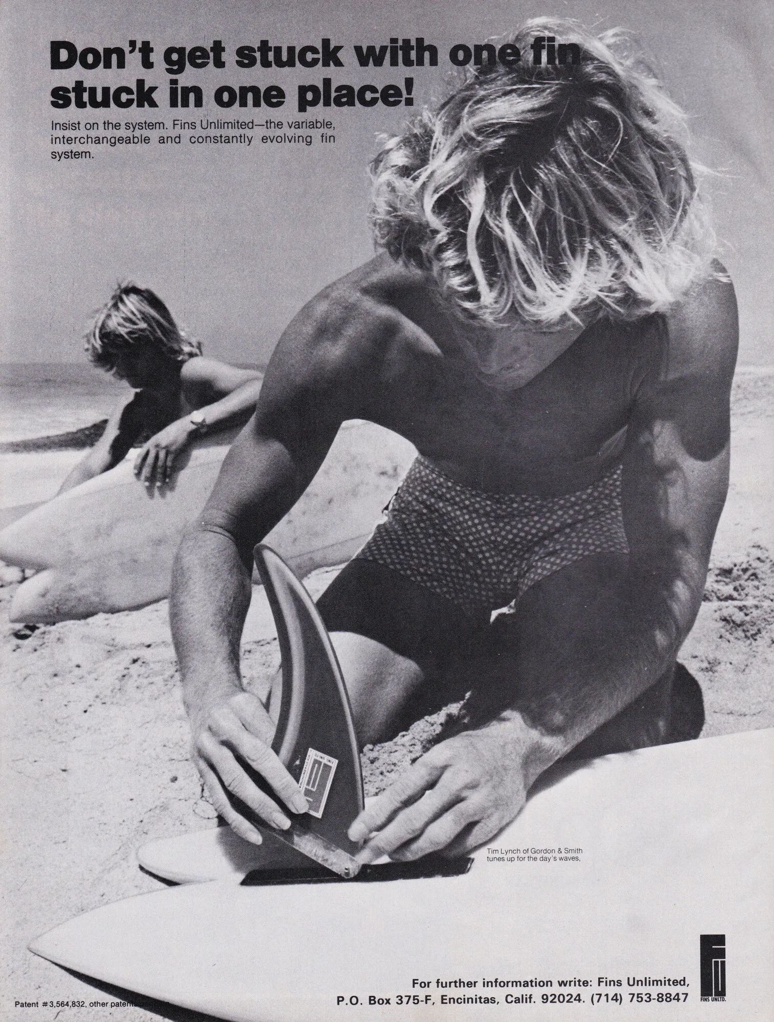 Fins Unlimited: Don't get stuck with one fin, 1973