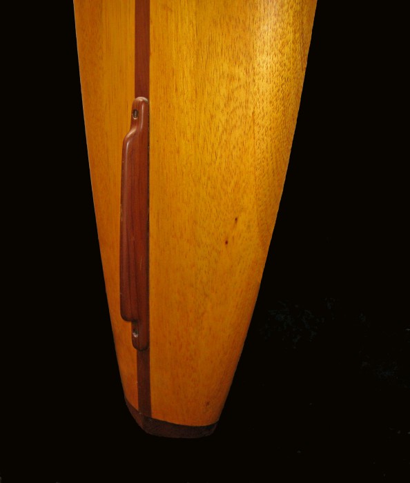 Hot Curl board with early fin (late 1930's) Surfing Heritage & Culture Center collection photo: Merson